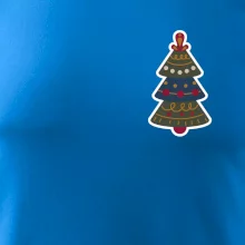 Folklor na prsu vánoční stromek