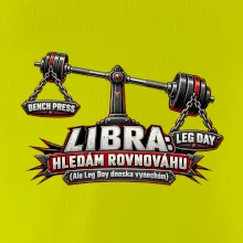 Váhy Leg Day vs Bench Press