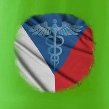 Hrdinové zdravotnictví - Česká vlajka (Pecka design)