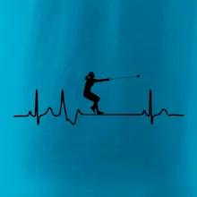 EKG hod kladivem žena