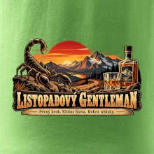 Listopadový gentleman whisky a horský západ slunce