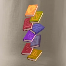 Knihomol letící knihy