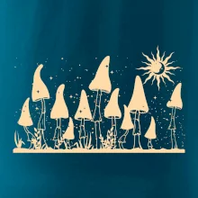 Goblincore noční krajina