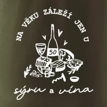 50 na věku záleží jen u sýru a vína