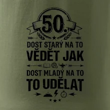 50 dost starý na to vědět jak to udělat
