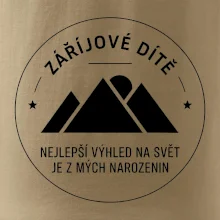 Zářijové dítě. Nejlepší výhled na svět je z mých narozenin