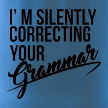 Correcting grammar