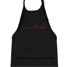 Poker EKG srdce červené