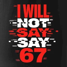 Červený - I Will Not Say SAY 67