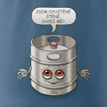 Opuštěné štěně - sud (Hana-creative)