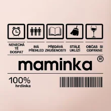 Čárový kód tatínek / Maminka