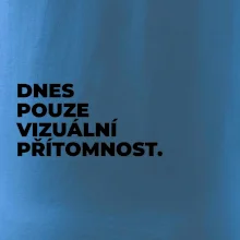 DNES POUZE VIZUÁLNÍ PŘÍTOMNOST.