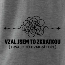 Vzal jsem to zkratkou