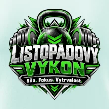 Listopadový výkon kettlebell a zelené činky