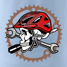 Lebka biker opravář