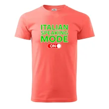 Italian speaking mode - ON