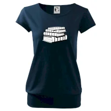 Knihy černobílé na sobě