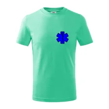 Rescue - Hvězda na prsu +  nápis na zádech