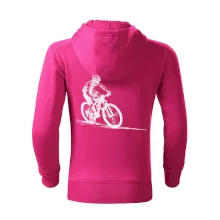 MTB kreslený cyklista