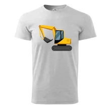 Bagr bez nápisu  z boku