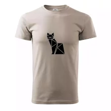 Origami kočka z boku