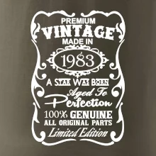 Vintage Etiketa - 1983
