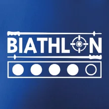 Biathlon terč a hůlky