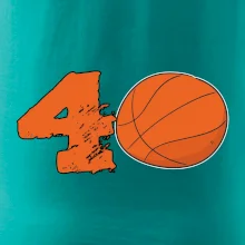 Basketball kulaté narozeniny 40
