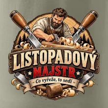 Listopadový truhlář mistr dřeva a hoblíku