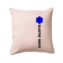 Hvězda života - vlastní nápis vpředu a vzadu