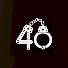 Narozeninové tričko pro policajta - pouta 40