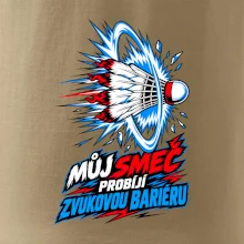 Badminton smeč a zvuková bariéra