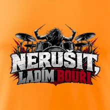Nerušit ladím bouři - metalový bubeník