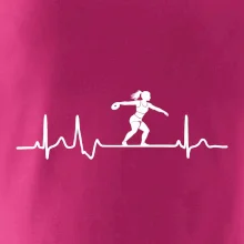 EKG hod diskem
