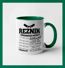 Hodinová mzda řezník