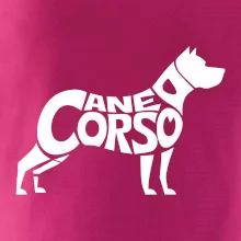 Cane corso nápis v těle