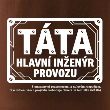 Táta hlavní inženýr provozu
