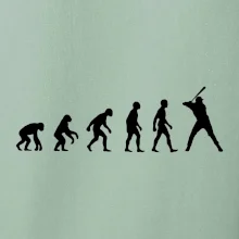 Evoluce baseball pálkař nápřah