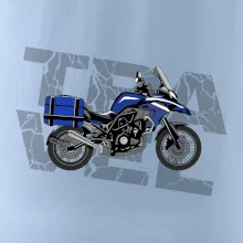 Cestovní enduro modré