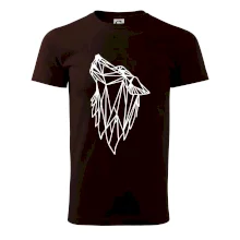 Geometrie - vlk - vyjící