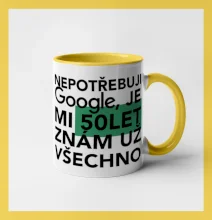 Nepotřebuji google, je mi 50 let