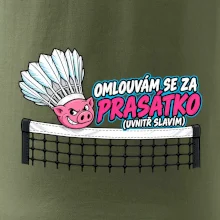 Badminton omluva za prasátko
