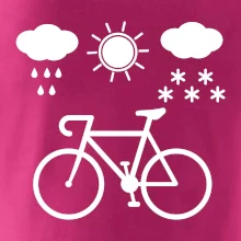Cyklista za každého počasí
