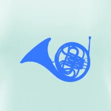 Blue French Horn