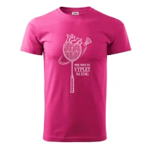 Badminton srdce s výpletem