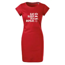 Eat sleep fly repeat