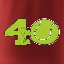 Tenis kulaté narozeniny 40
