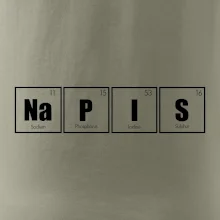 Vlastní nápis - periodická tabulka