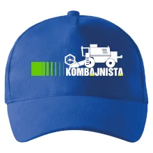 Kombajnista zelená a žlutá