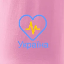 Moje srdce bije pro Ukrajinu - velké